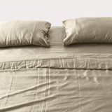 Cream Eucalyptus Duvet Cover