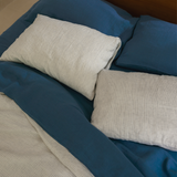 Pencilstripe Linen Pillowcases Set (2 pcs)