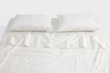 White Organic Cotton Flat Sheet