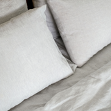 Pinstripe Linen Pillowcases Set (2 pcs)