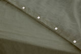 Cedar Green Linen Duvet Cover