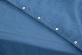 Indigo Linen Duvet Cover Set (3 pcs)
