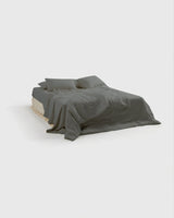 Smoke Linen Bedding Set (4 pcs)