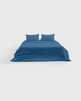 Indigo Linen Fitted Sheet Set (3 pcs)