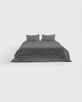Smoke Linen Flat Sheet