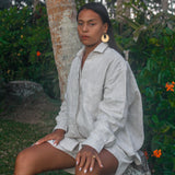 Linen Long Sleeve Shirt