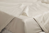 Ivory Organic Cotton Fitted Sheet