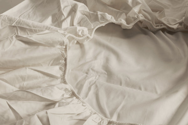 Ivory Organic Cotton Fitted Sheet Set (3 pcs)
