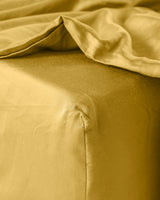 Gold Eucalyptus Fitted Sheet Set (3 pcs)