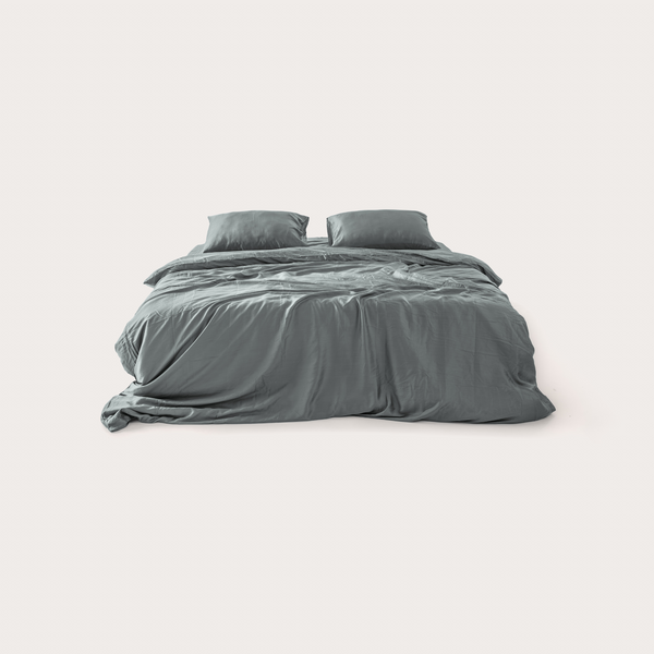 Charcoal Eucalyptus Bedding Set (4 pcs)
