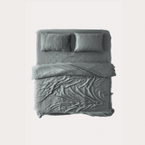 Charcoal Eucalyptus Duvet Cover Set (3 pcs)