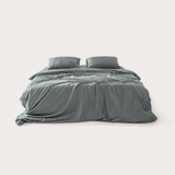 Charcoal Eucalyptus Pillowcases Set (2 pcs)
