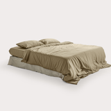 Cream Eucalyptus Duvet Cover