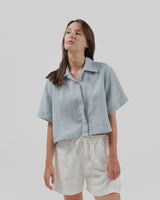 Best Linen Crop Shirt