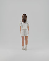 Women's Linen Crop Shirt