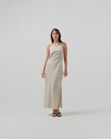 linen long dress