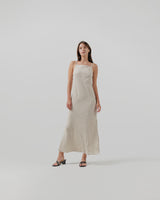 linen long dress