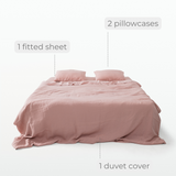 Fawn Linen Bedding Set (4 pcs)