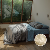 Ivory Organic Cotton Duvet Cover