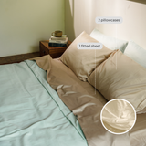 Ivory Organic Cotton Fitted Sheet Set (3 pcs)