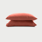 Peach Eucalyptus Pillowcases Set (2 pcs)