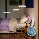 Sky Organic Cotton Bedding Set (4 pcs)