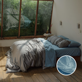 Sky Organic Cotton Duvet Cover