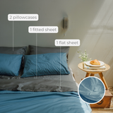 Sky Organic Cotton Sheet Set (4 pcs)