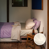 White Organic Cotton Bedding Set (4 pcs)