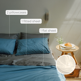 White Organic Cotton Sheet Set (4 pcs)