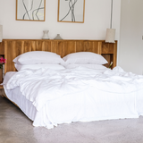 Rice Linen Flat Sheet