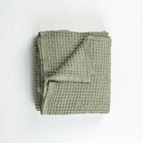 Quilt - Linen Waffle Blanket - The Katha, linen beddings, duvet cover, best linen beddings, european linen, french linen