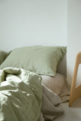 Sage Linen Pillowcases Set (2 pcs)