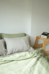 Sage Linen Duvet Cover