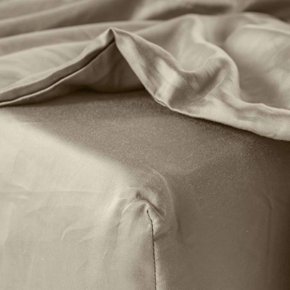 Cream Eucalyptus Sheet Set (4 pcs)