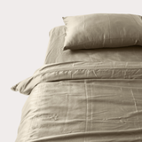 Cream Eucalyptus Duvet Cover