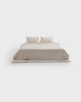 Pinstripe Linen Bedding Set (4 pcs)