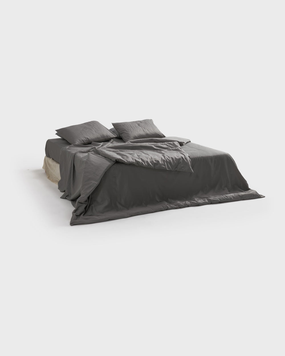 Ash Organic Cotton Duvet Cover Set (3 pcs)