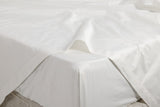White Organic Cotton Flat Sheet