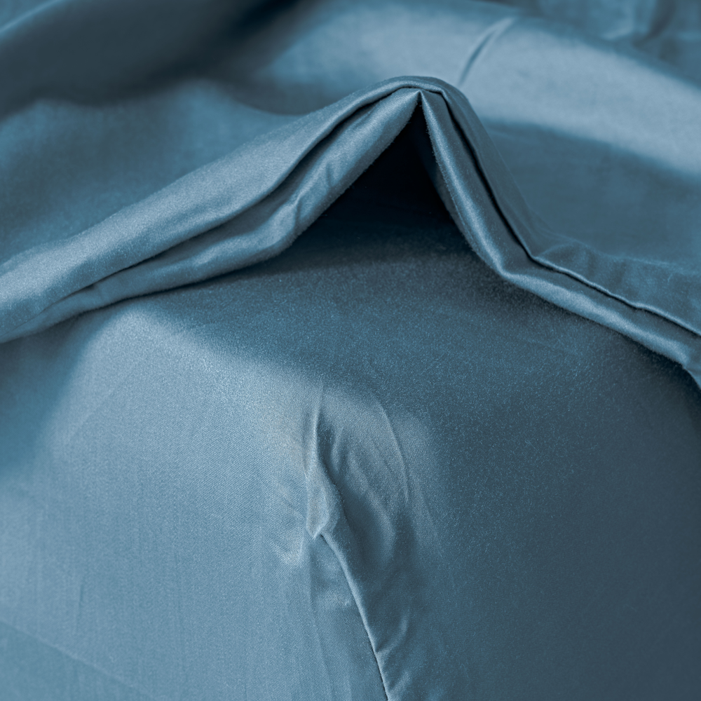 Midnight Eucalyptus Fitted Sheet