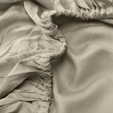 Cream Eucalyptus Fitted Sheet