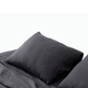 Charcoal Linen Sheet Set (4 pcs)