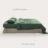 Forest Eucalyptus Duvet Cover Set (3 pcs)