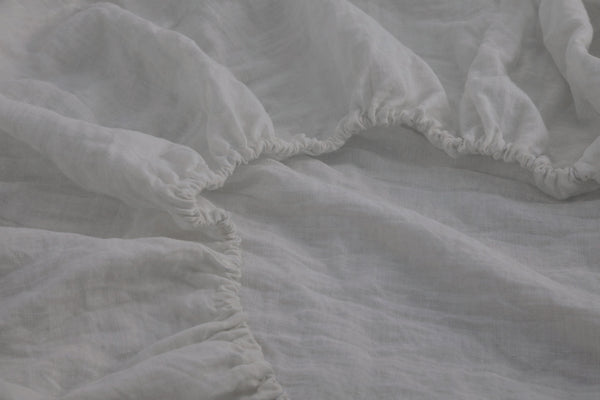 Fog Linen Fitted Sheet Set (3 pcs)