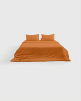 Cinnamon Linen Duvet Cover Set (3 pcs)