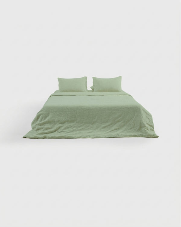 Sage Linen Bedding Set (4 pcs)