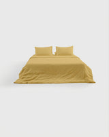 Walnut Linen Duvet Cover Set (3 pcs)