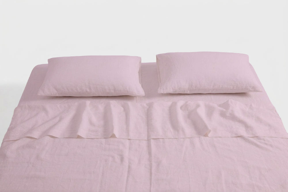 Fawn Linen Fitted Sheet Set (3 pcs)
