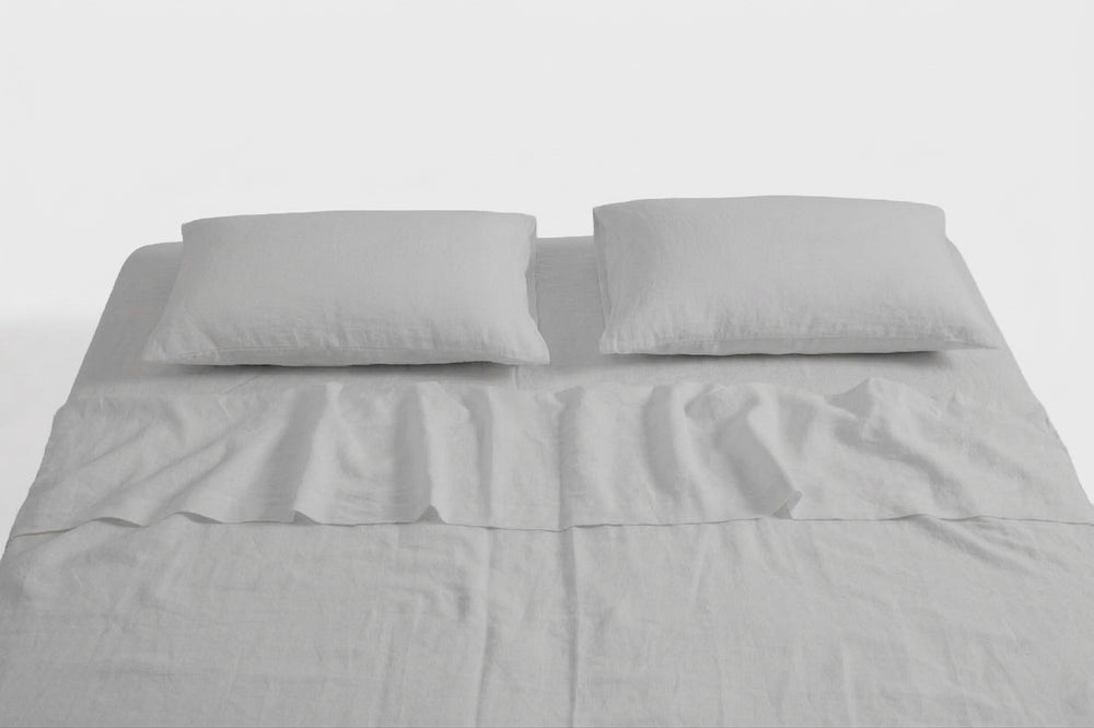 Fog Linen Flat Sheet