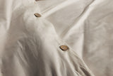 Ivory Organic Cotton Duvet Cover Set (3 pcs)